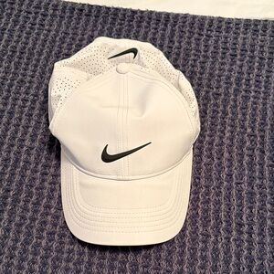 Nike Classic White Cap with Black Swoosh